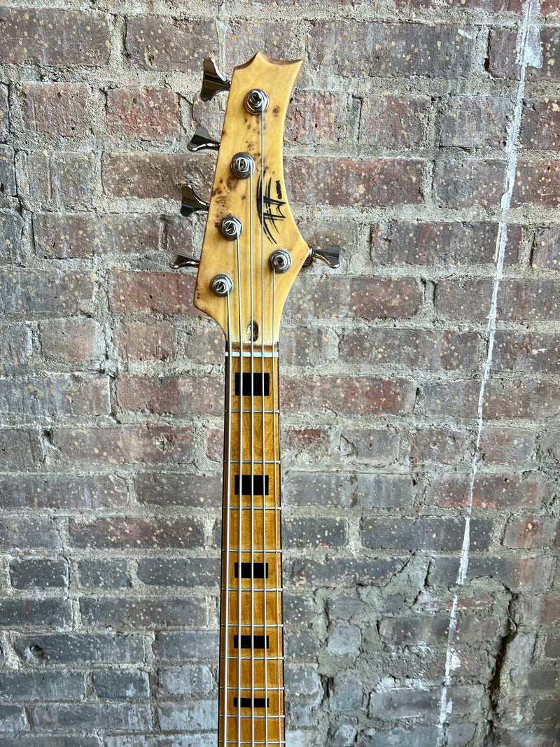 Used Custom Partisan by Edward Floyd 5 String Bass