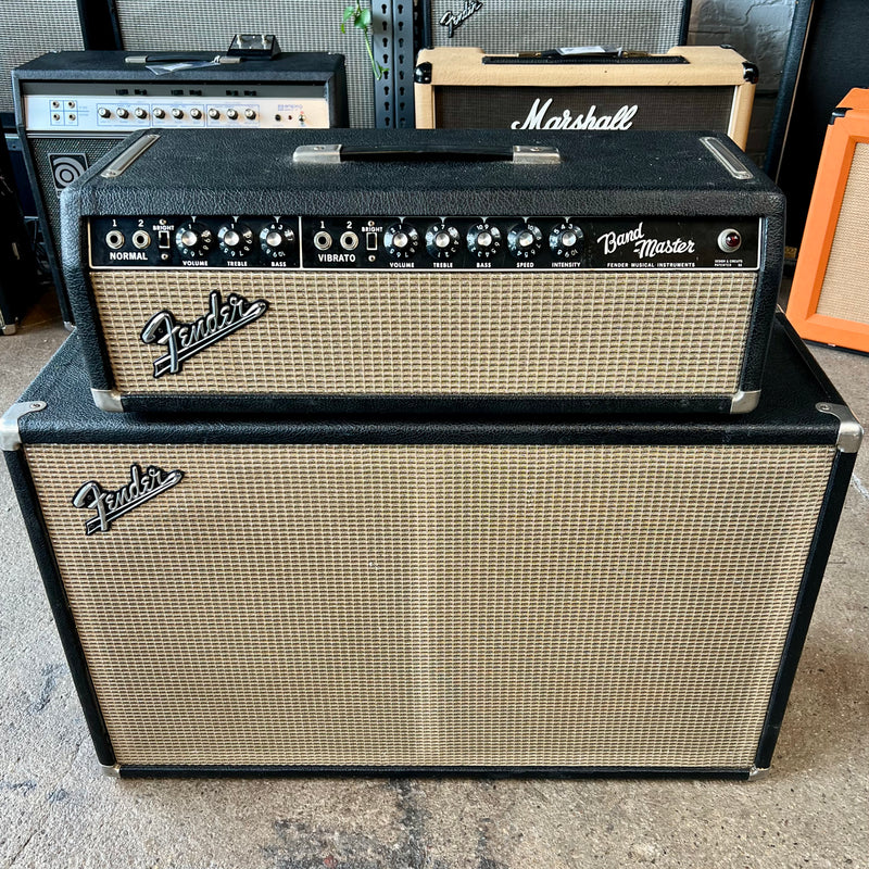 1966 Fender Band-Master with 2 x 12 Cabinet