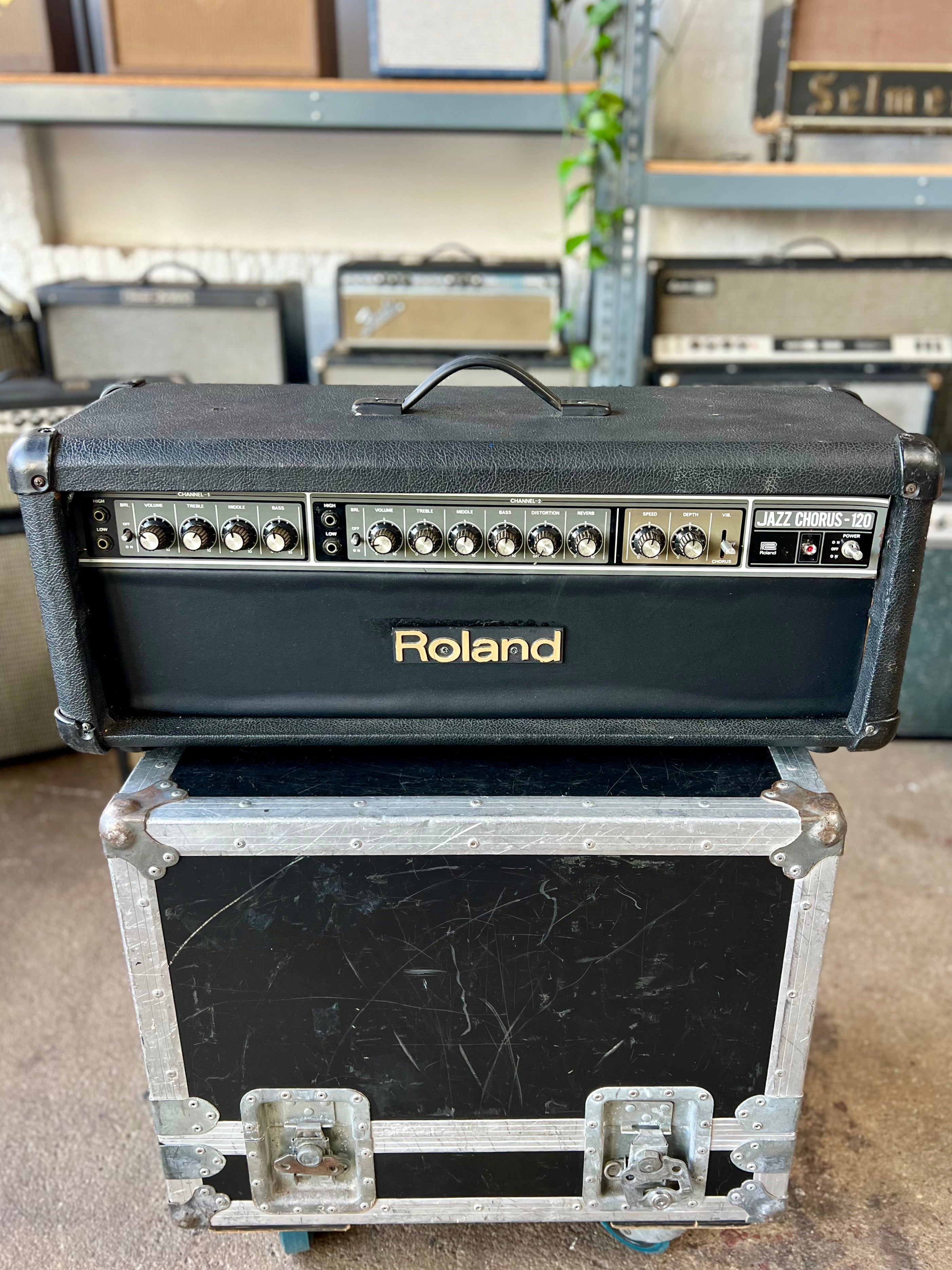 Used Roland JC-120 Custom Stereo Head Used Roland JC-120 Custom Stereo Head