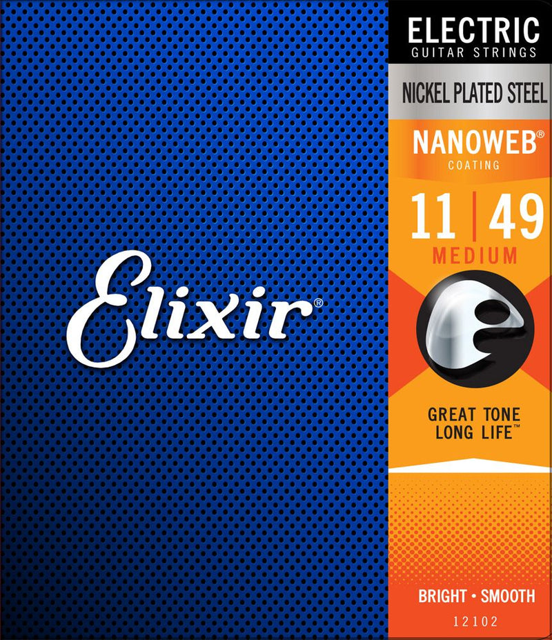 Electric Strings, Elixir, 11-49, Front of Package