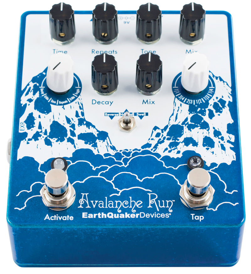 Earthquaker Devices Avalanche Run Stereo Delay & Reverb with Tap Tempo V2
