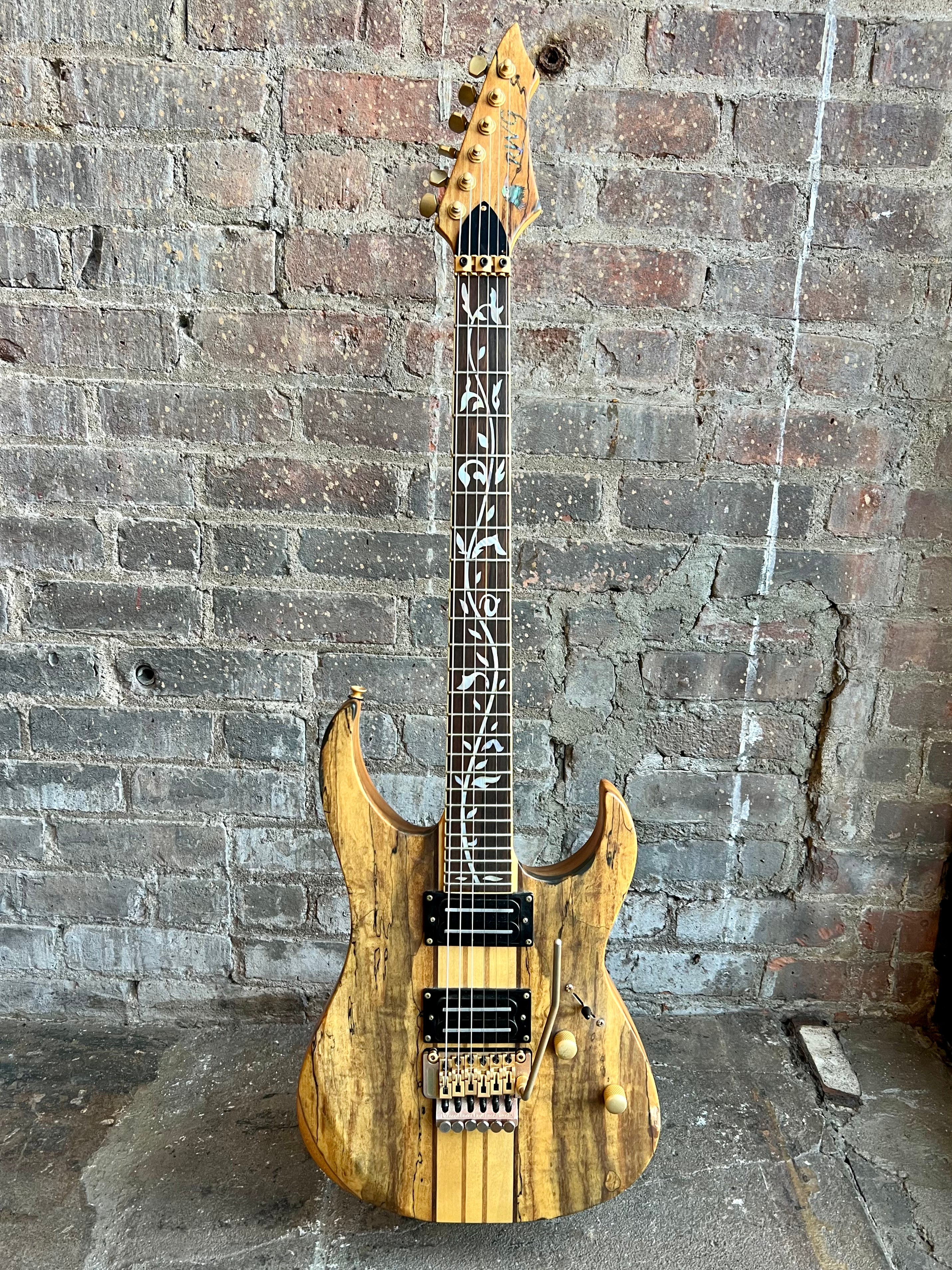 Used Raven West Guitars Electric 6 String with Locking Tremolo