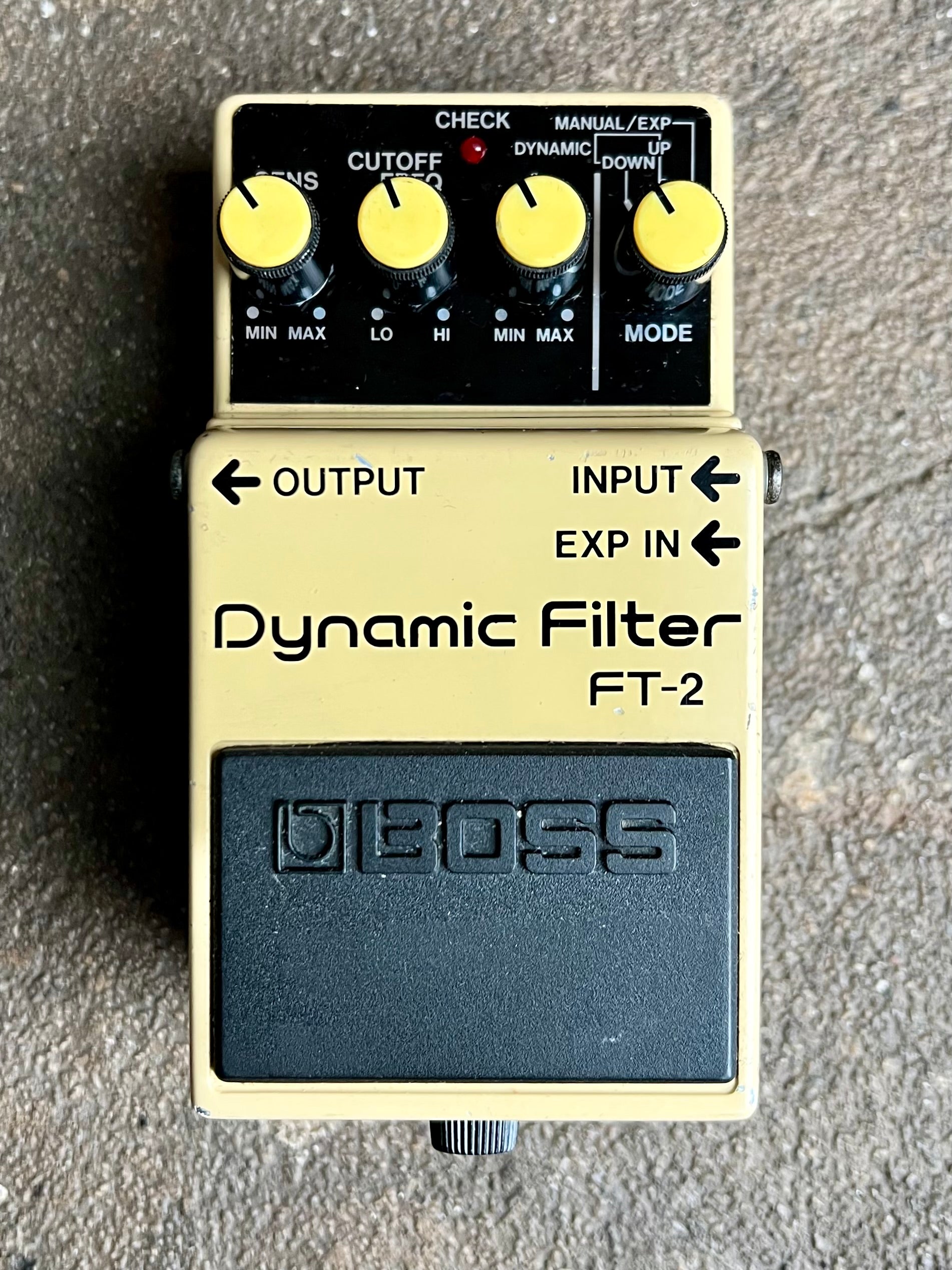 boss filter pedal 1980's Boss FT-2 Dynamic Filter (Black Label)