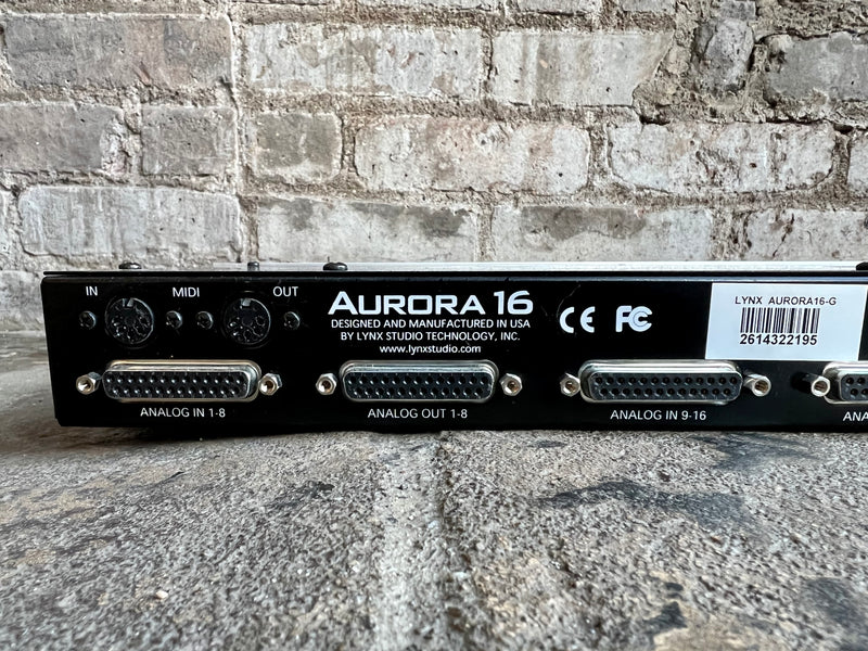 Used Lynx Aurora 16 16-Channel Mastering AD/DA Converter
