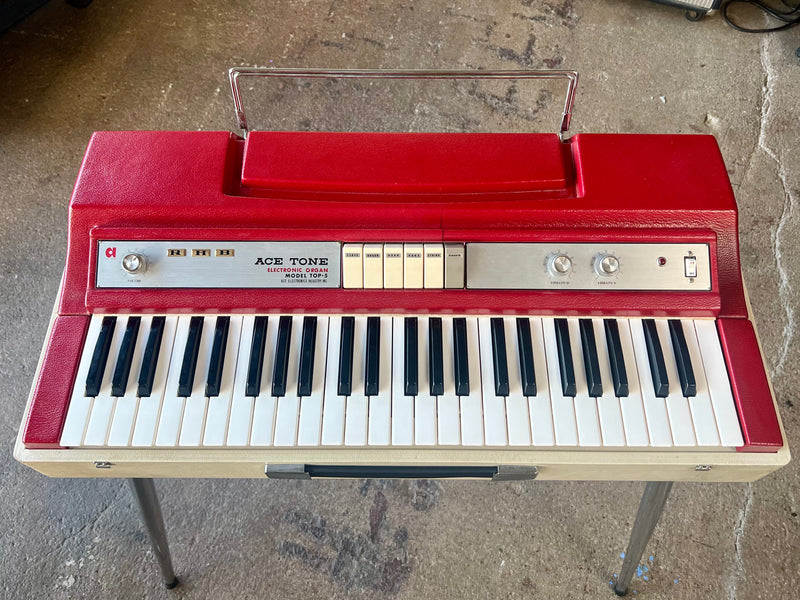 Ca. 1969 Ace Tone Organ Top-5