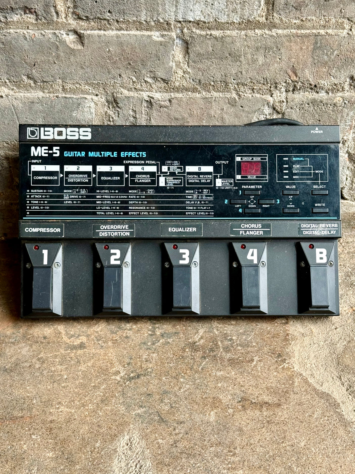 Ca. 1990 Boss ME-5
