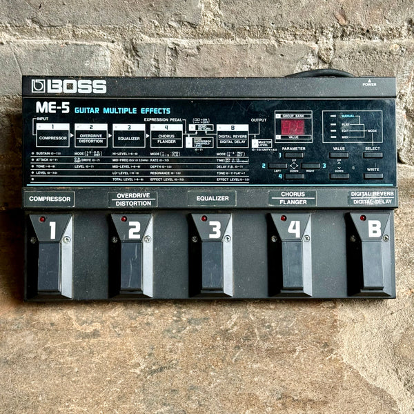 ギター BOSS ME-5 15C2A137-4EAE-4705-A52F-