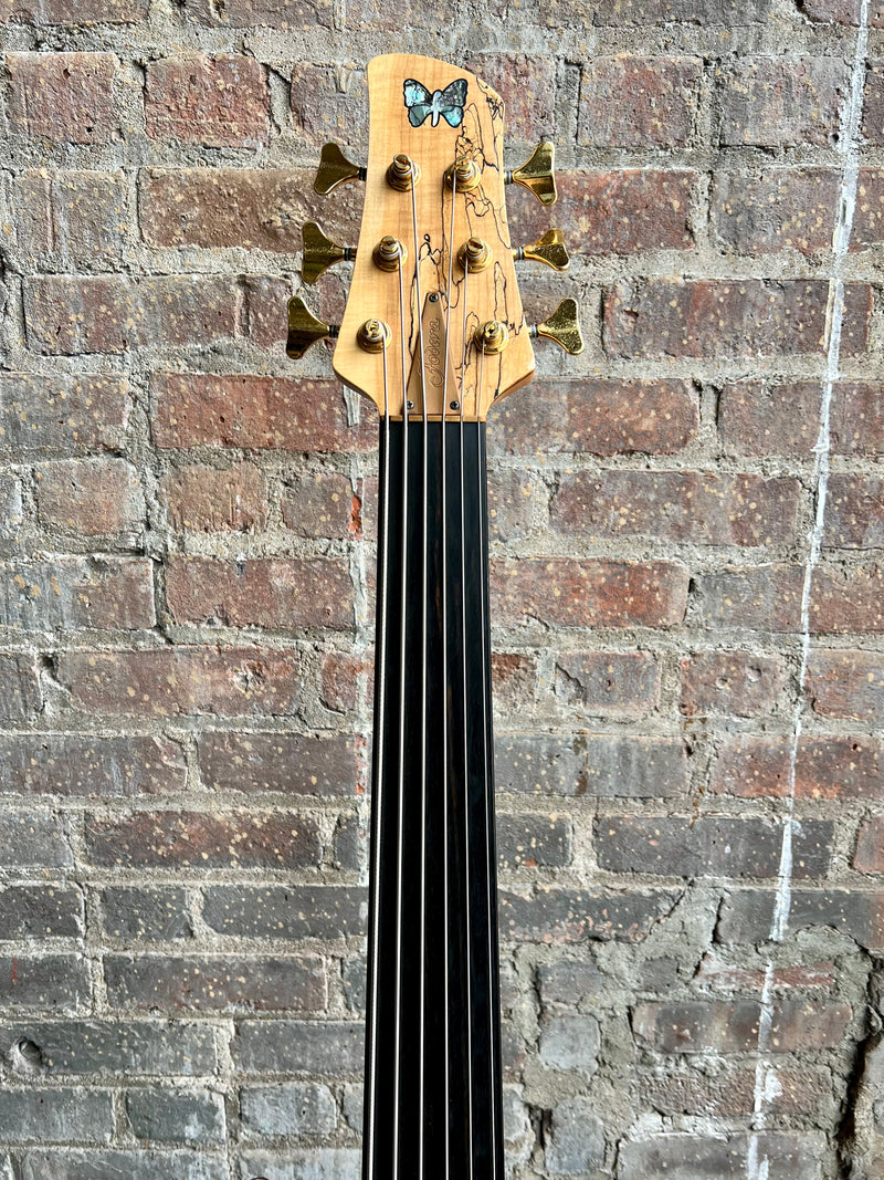 Fodera Monarch Custom 6 String Fretless Bass