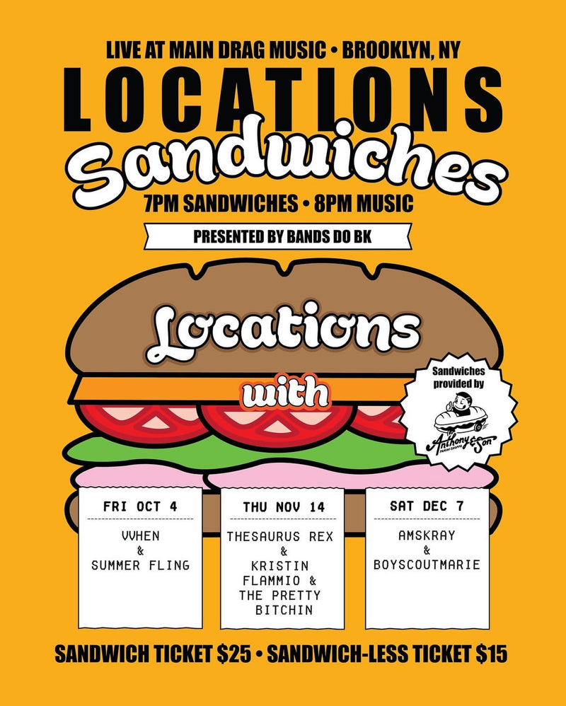 10/04/24 Locations Sandwiches Residency II w/ VVHEN / Summer Fling