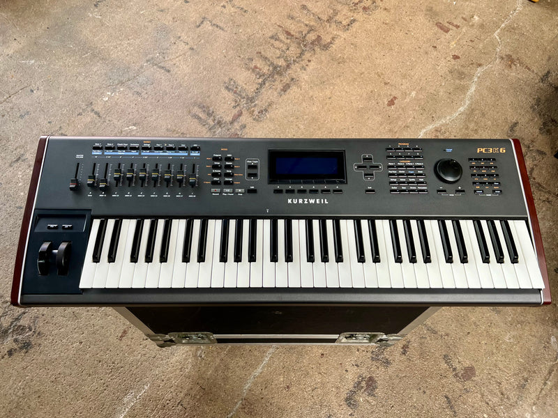 Used Kurzweil PC3K6 61-Key Digital Production Workstation Synthesizer