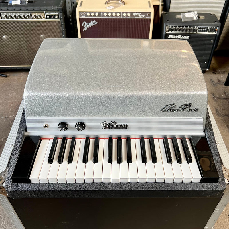 1971 Fender Rhodes Piano Bass - Silver Sparkle