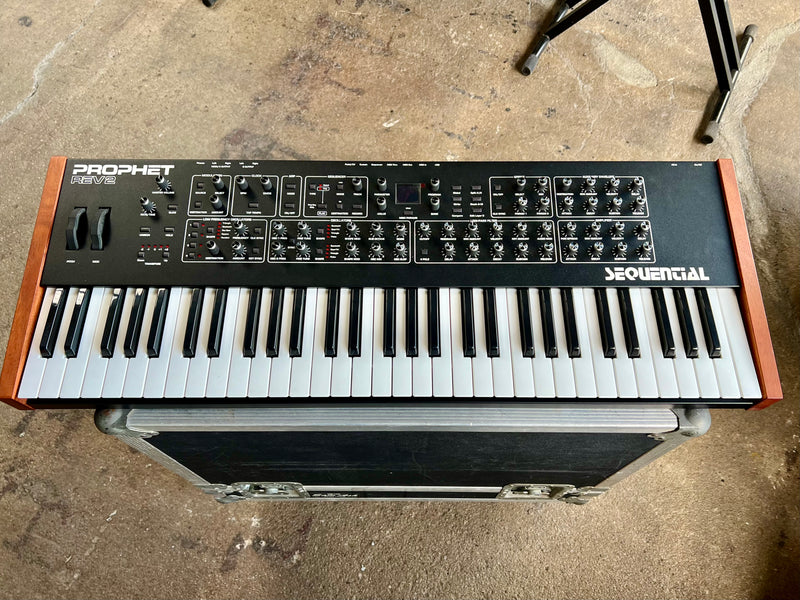 Used Sequential Prophet Rev2 61-Key 16-Voice Polyphonic Synthesizer