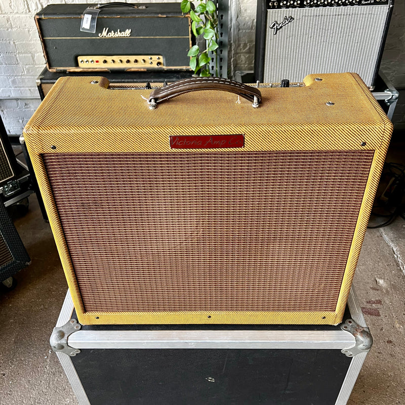 Used Victoria 50212 Tweed “Twin” with 50/25 watt Half Power Mod