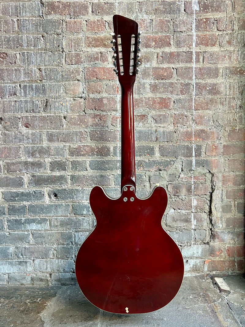 Harmony H79 Hollow Body 12 String 1960’s Burgundy