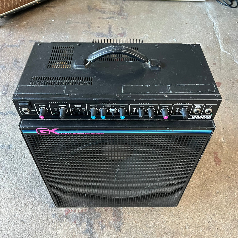 Ca. 1989 Gallien-Krueger 1200CEB Bass Combo 1x15