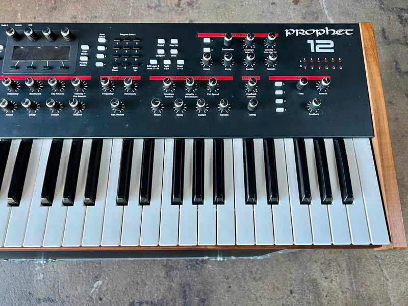 Used Dave Smith Instruments Prophet 12 61-Key 12-Voice Polyphonic Synthesizer