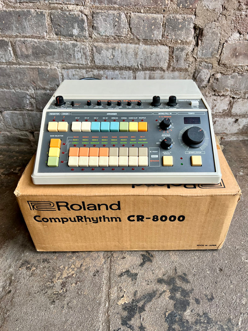 Ca. 1980 Roland CompuRhythm CR-8000