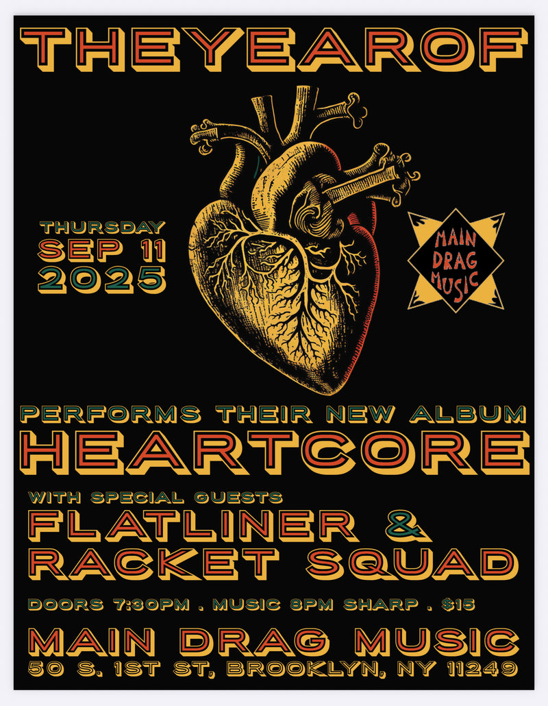 09/11/25 The Year Of / Flatliner / Racket Squad