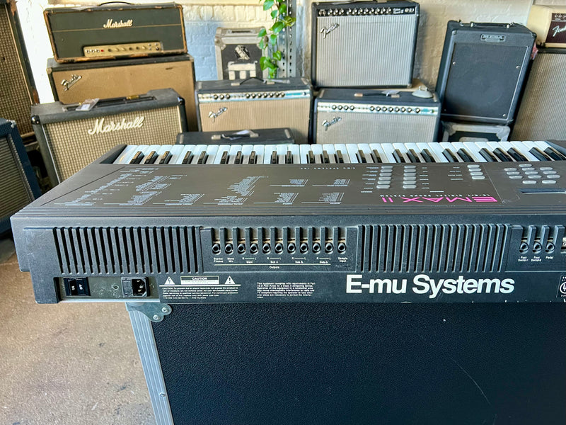 Ca. 1989 E-MU Systems Emax II 61-Key 16-Voice Sampler Workstation