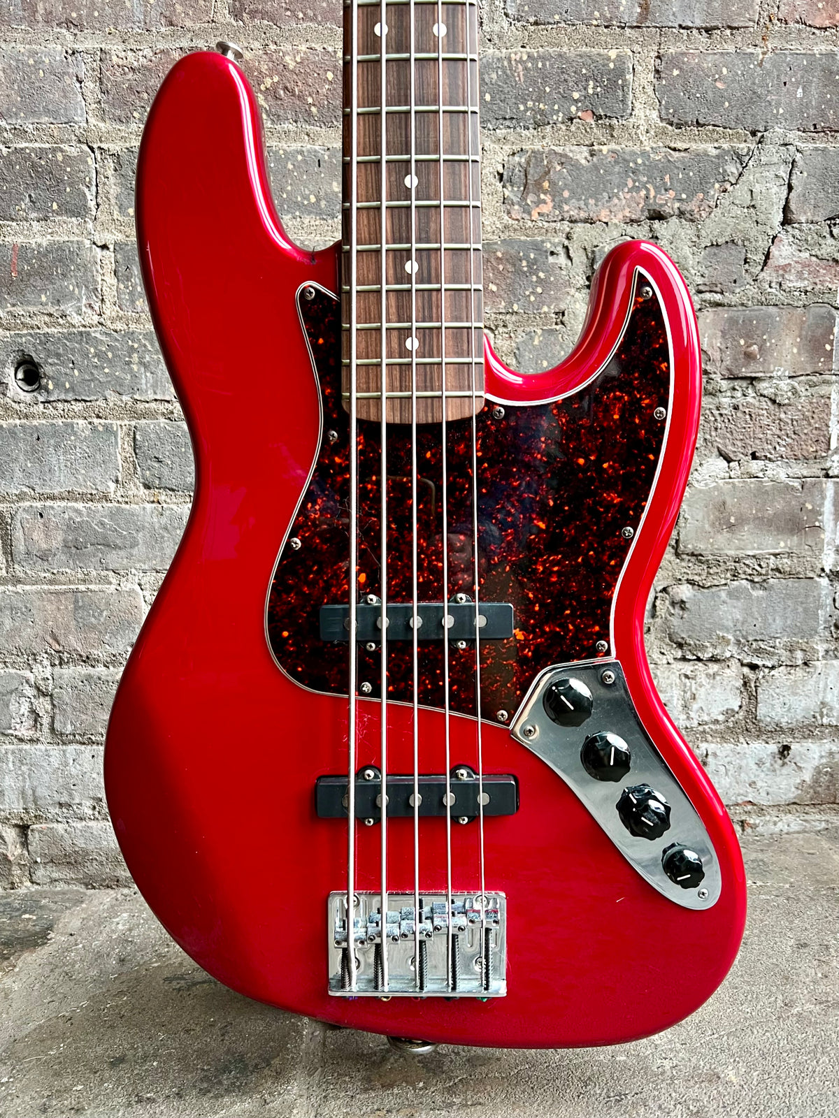 1999 Fender Deluxe Active Jazz Bass V MIM