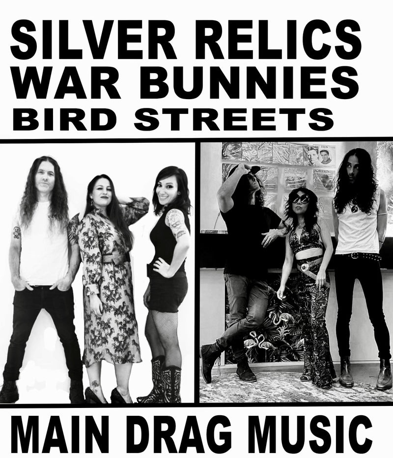 7/13/24 Silver Relics / War Bunnies / Bird Streets / Moriøndor