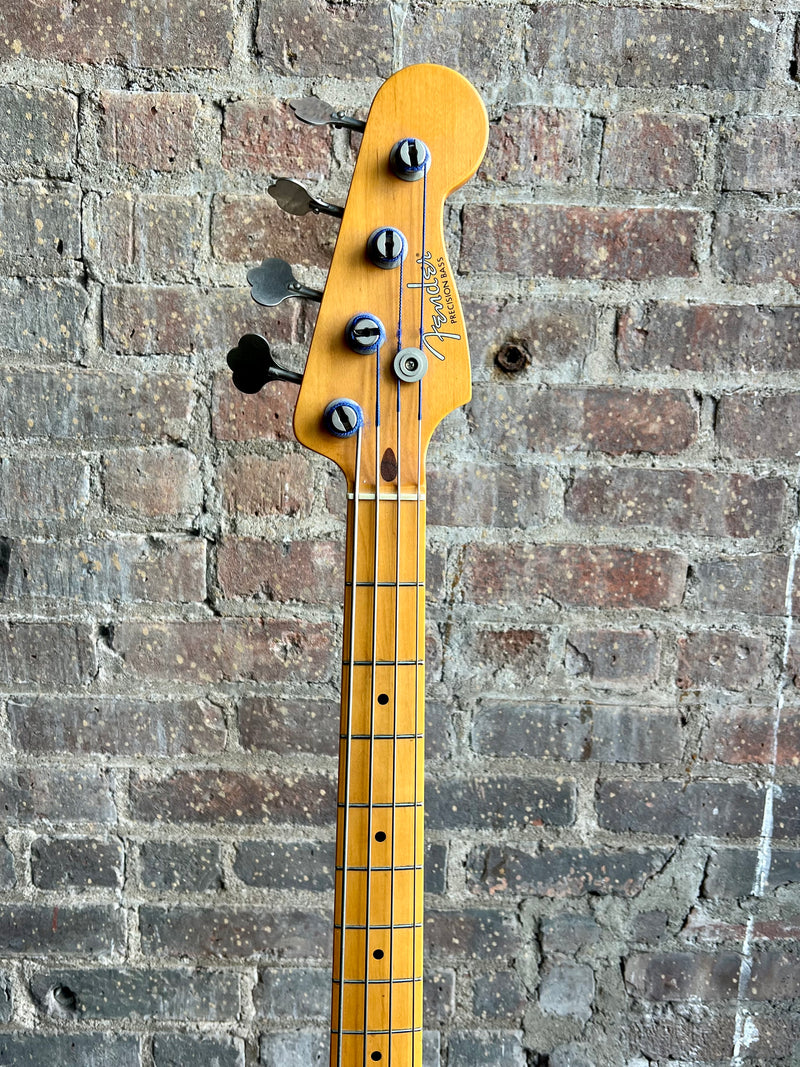 2006 Fender ‘50s Classic Series Precision Bass Fiesta Red