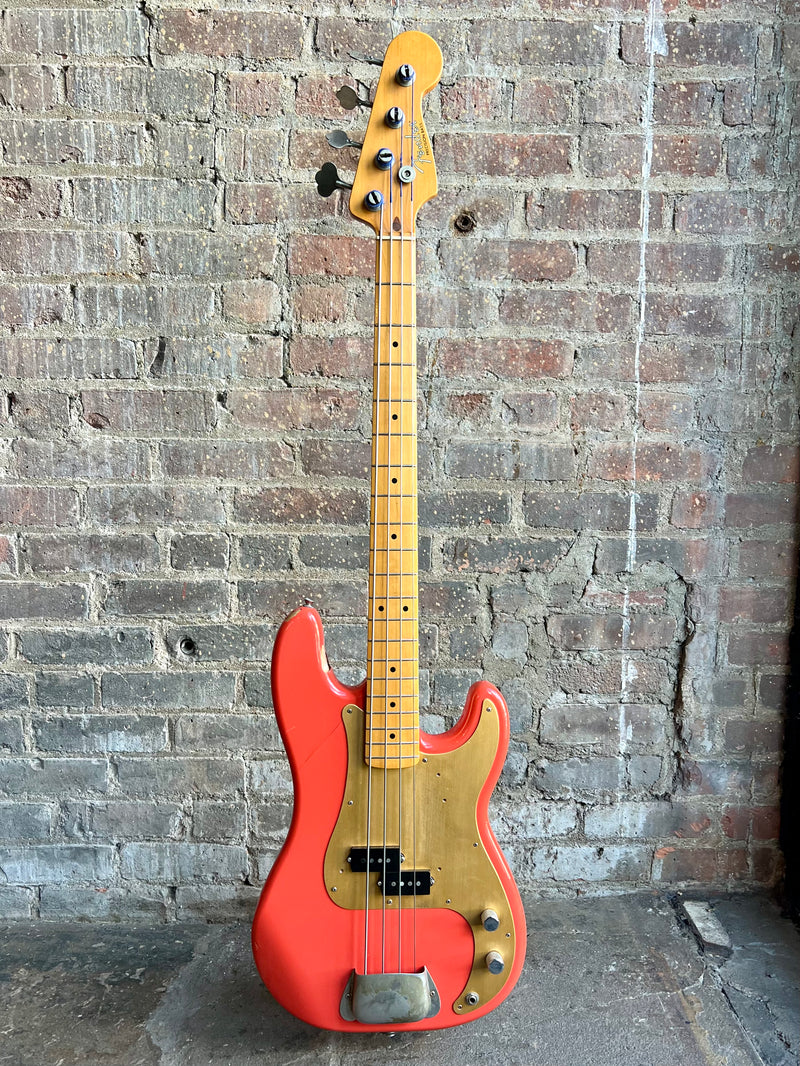 2006 Fender ‘50s Classic Series Precision Bass Fiesta Red