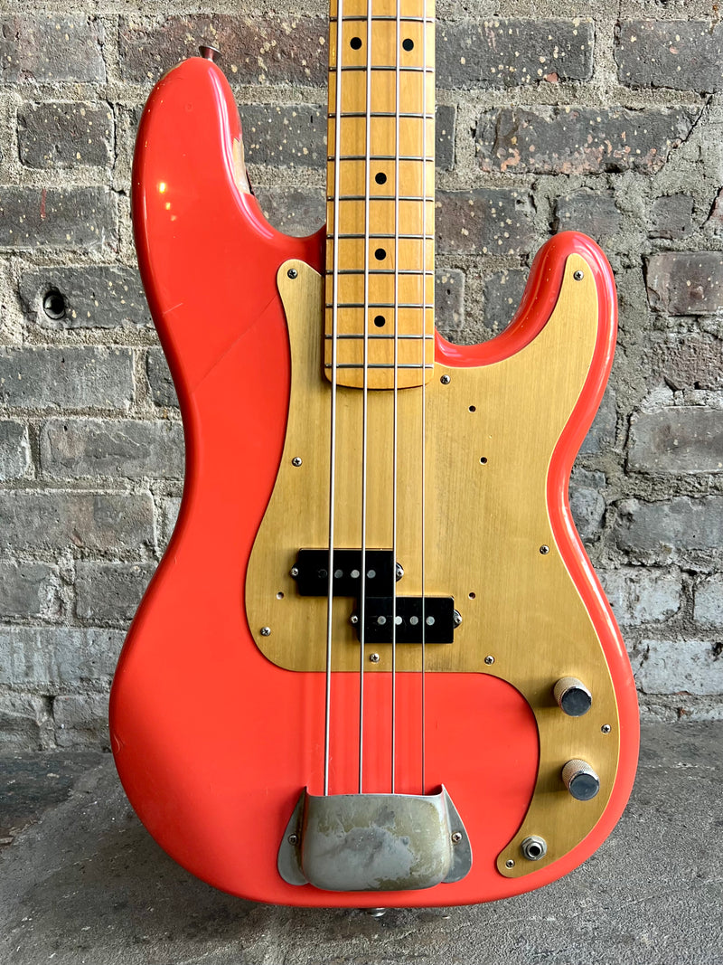 2006 Fender ‘50s Classic Series Precision Bass Fiesta Red