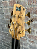 Fodera Monarch Custom 6 String Fretless Bass