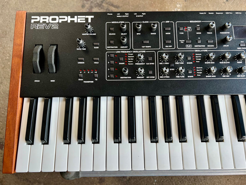 Used Sequential Prophet Rev2 61-Key 16-Voice Polyphonic Synthesizer