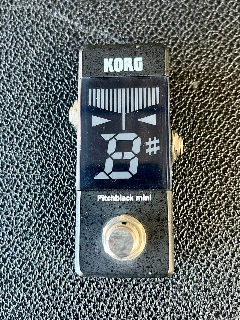 Used Korg Pitchblack Tuner