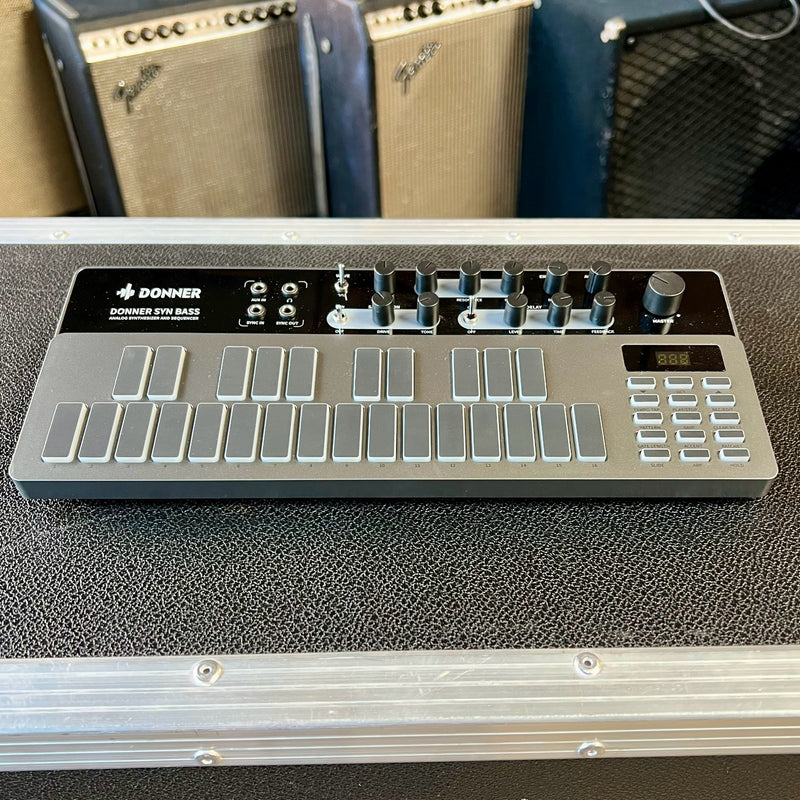 Used Donner B1 Analog Bass Synthesizer and Sequencer