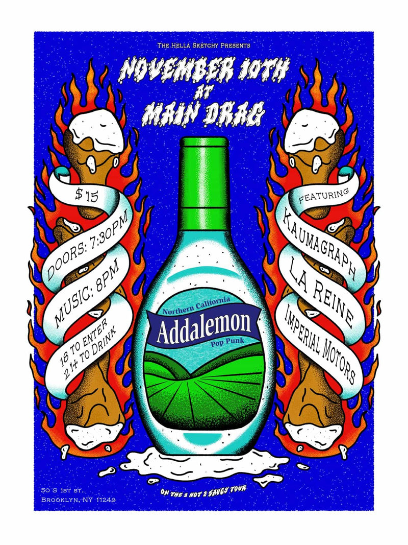 11/10/25 La Reine / Imperial Motors / Addalemon / Kaumagraph