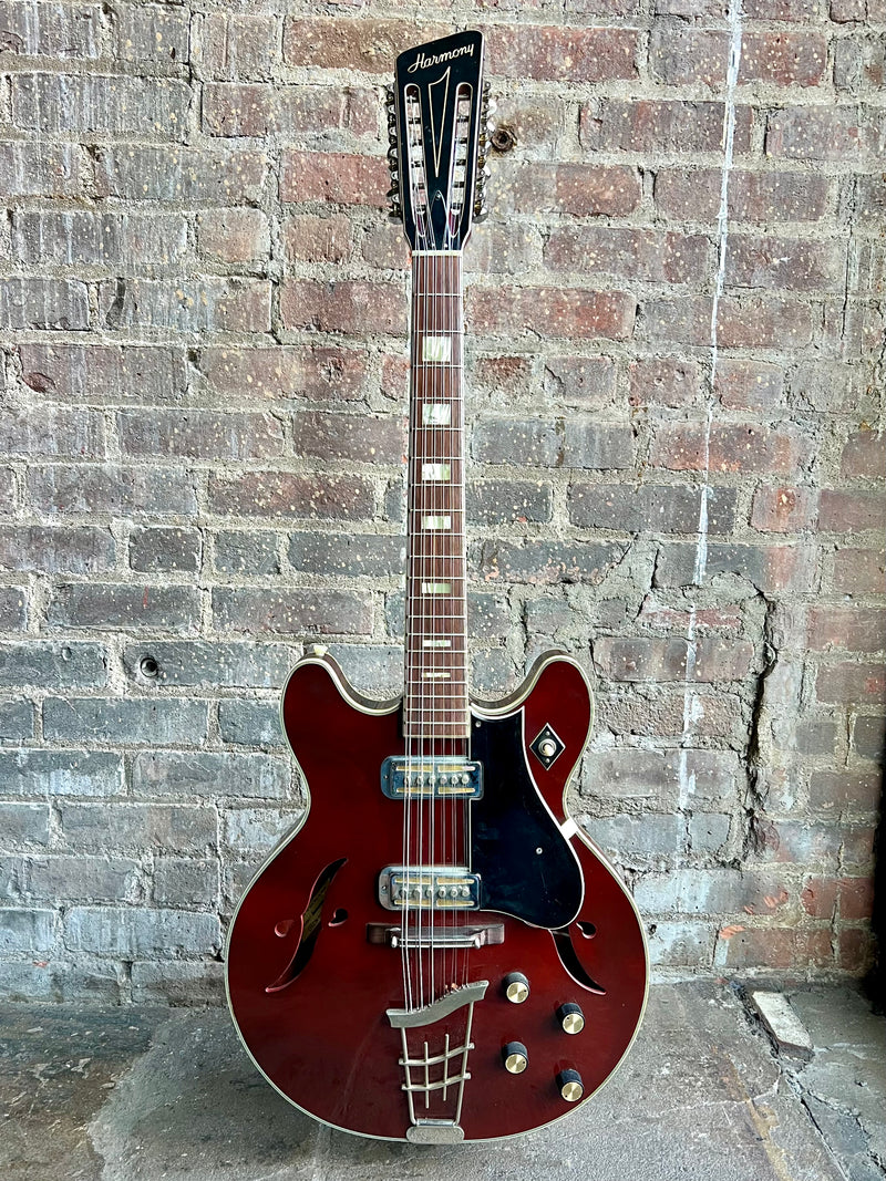 Harmony H79 Hollow Body 12 String 1960’s Burgundy