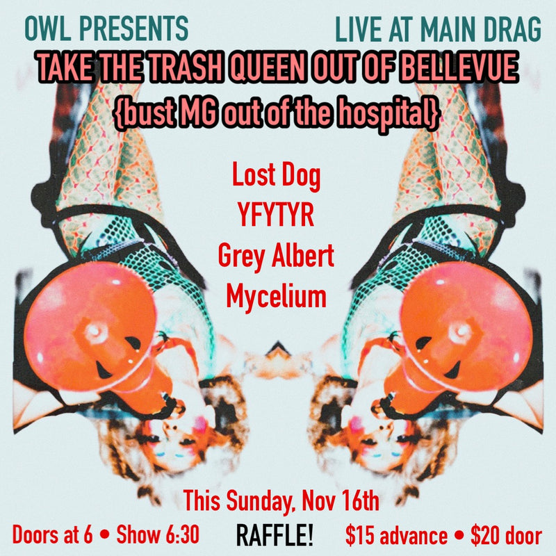 11/16/25 TAKE THE TRASH QUEEN OUT OF BELLEVUE - BUST MG OUT OF THE HOSPITAL!!!