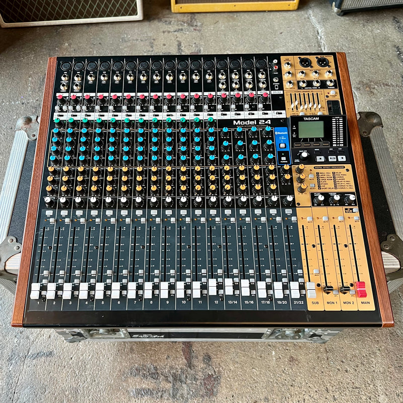 Used TASCAM Model 24 Multitrack Recorder / Mixer / USB Interface