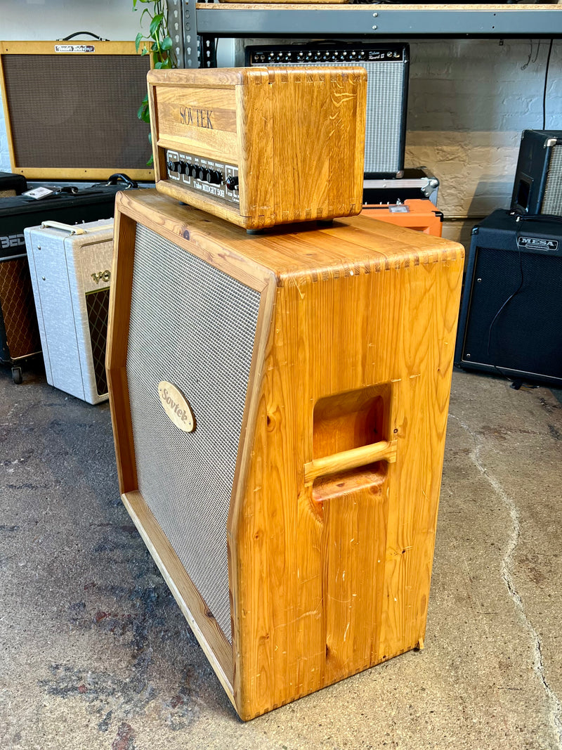 90's Sovtek Mig 50h w/ 412 Cab Natural Wood