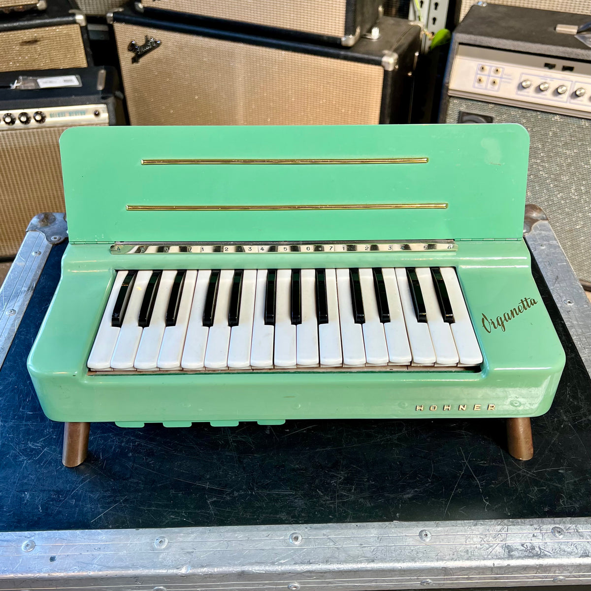 【専用】セボンスター 音符 グリーン 1960's Hohner Organetta