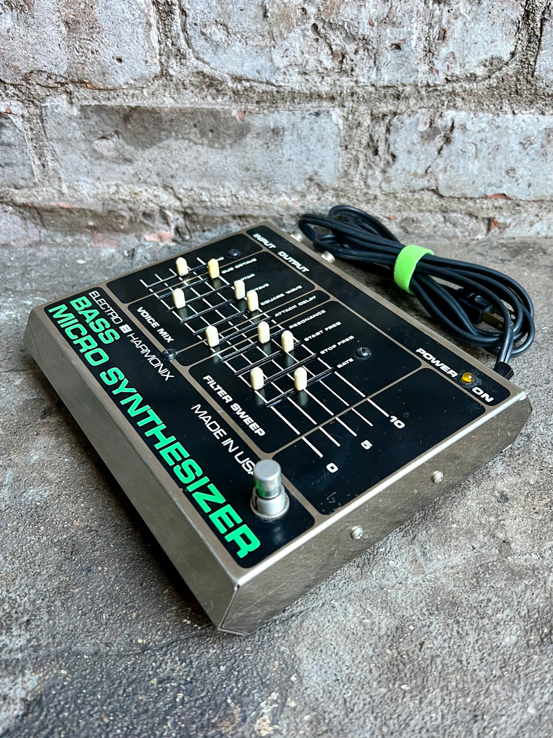 micro synth pedal 1980's Electro-Harmonix Bass Micro Synthesizer