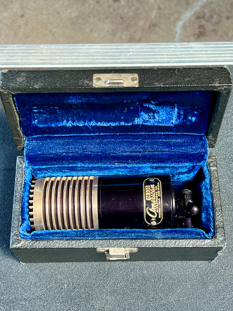 1950's American Microphone Co. DR330 Ribbon Microphone