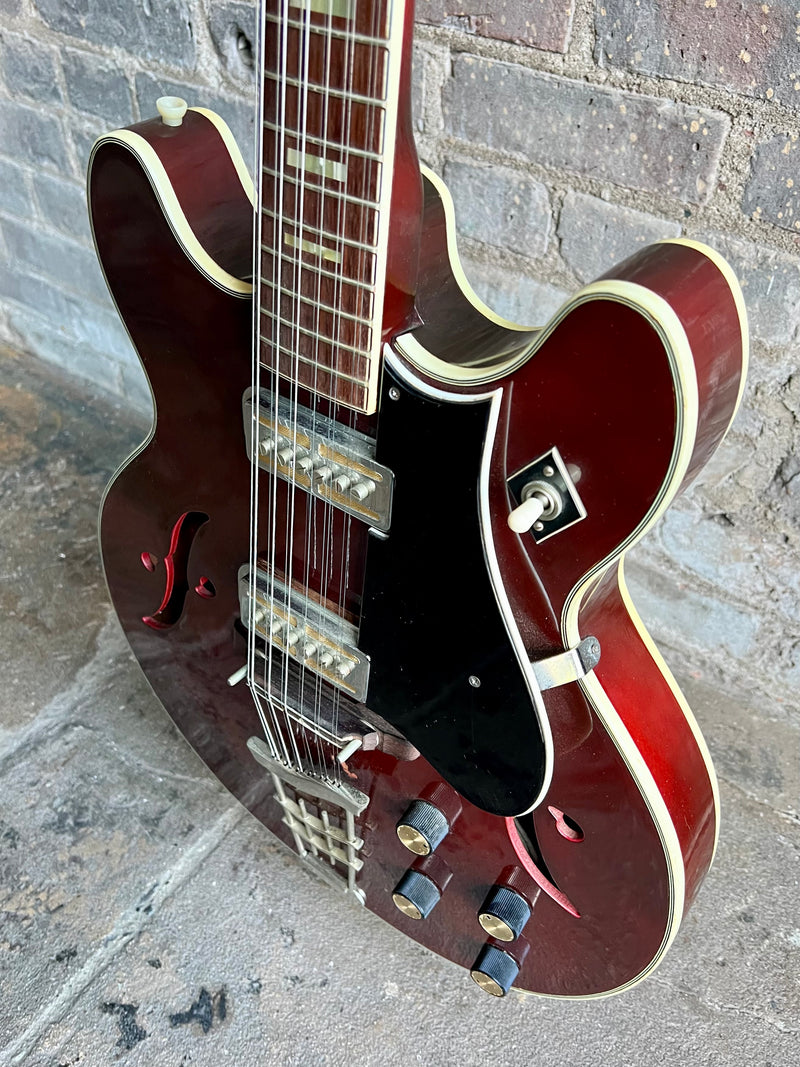 Harmony H79 Hollow Body 12 String 1960’s Burgundy