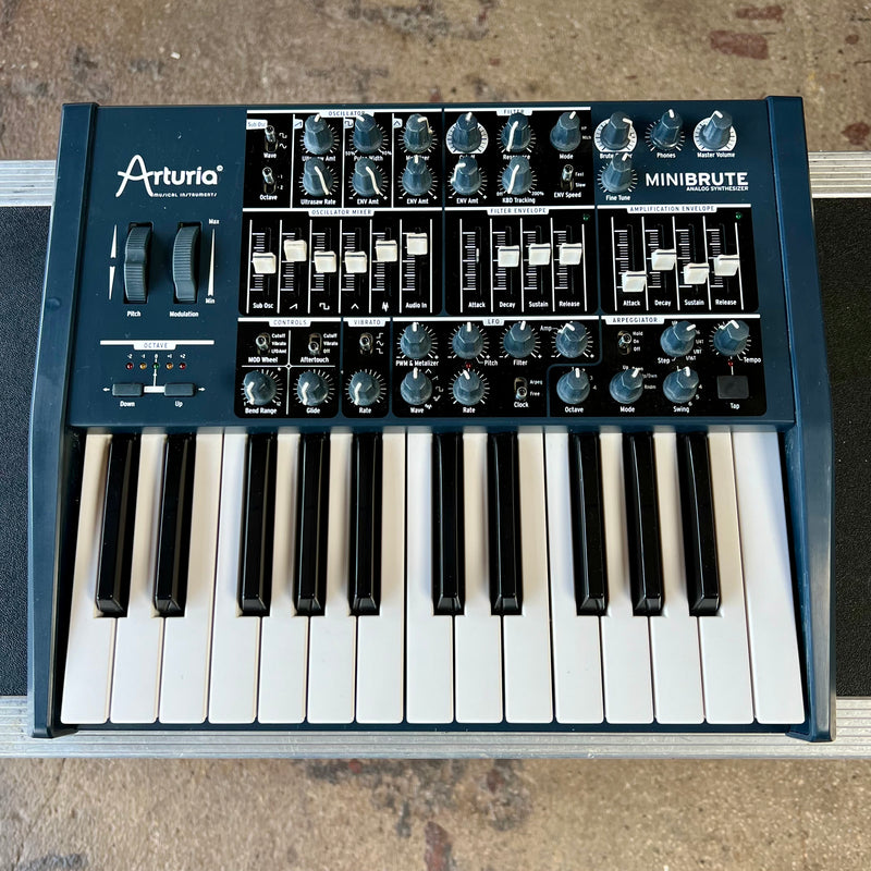 Used Arturia MiniBrute 25-Key Synthesizer