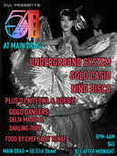 12/31/25 OWL Presents Studio 54 NYE w/ Underground System / Gold Casio / Nino Diso