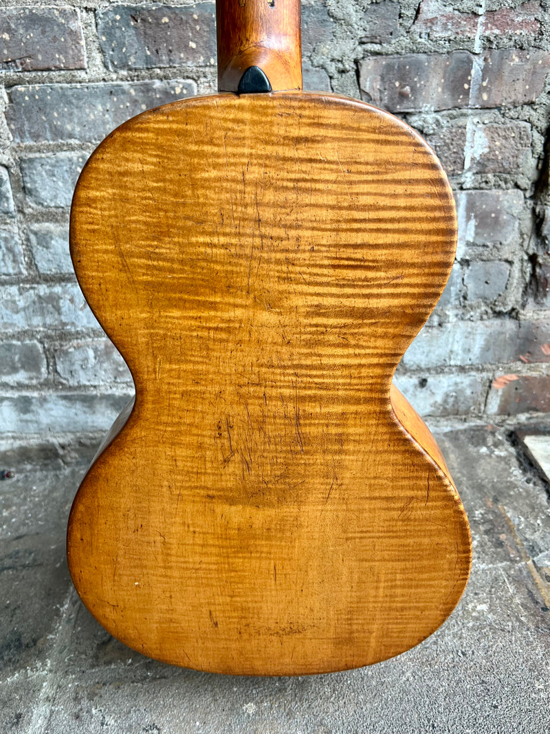 No-name ca.1900 Parlor Guitar w/Extended Fingerboard