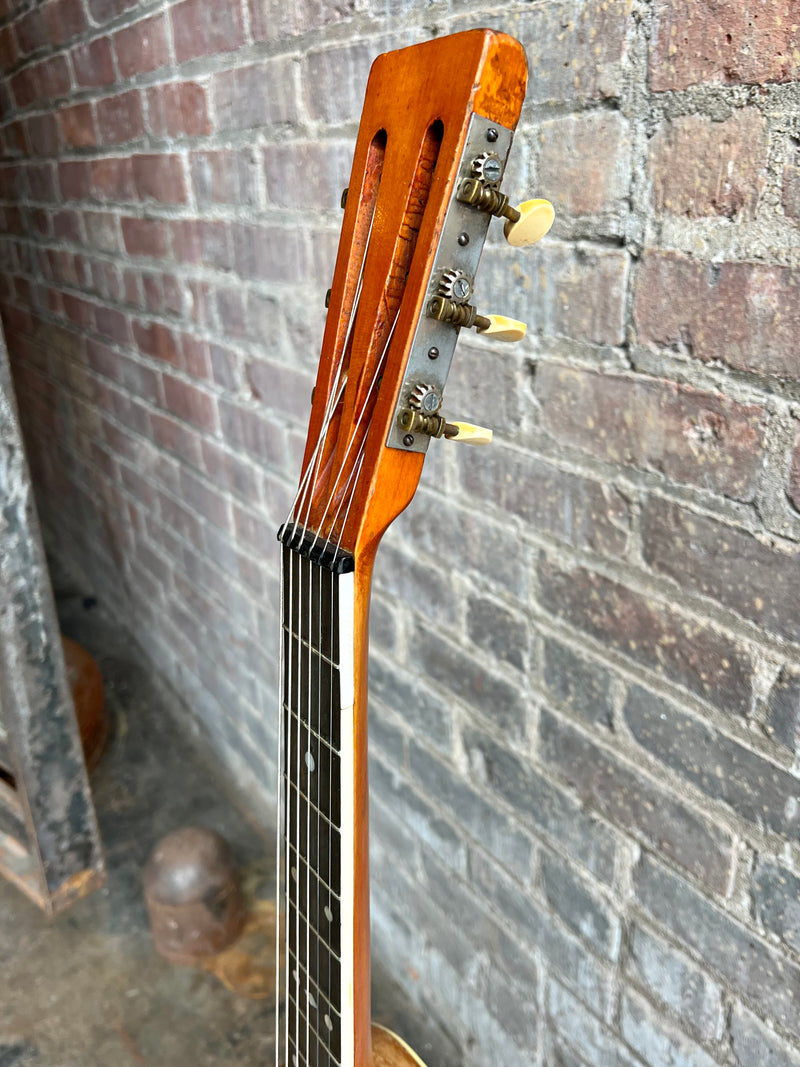 Ca. 1920's Blonde Parlor Guitar