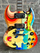 Used Vintage VS6MR-F Icon Series "The Fool" Eric Clapton Guitar