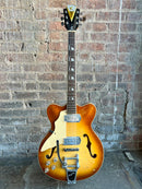 2010 Kay Jazz II Vintage Reissue w/Luthier Lefty Conversion with Bigsby