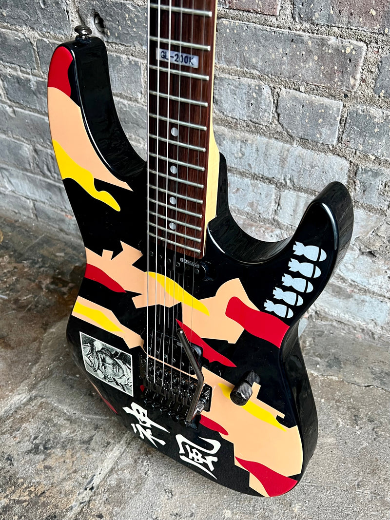 Gl Drag Used ESP LTD GL-200K George Lynch Kamikaze Signature