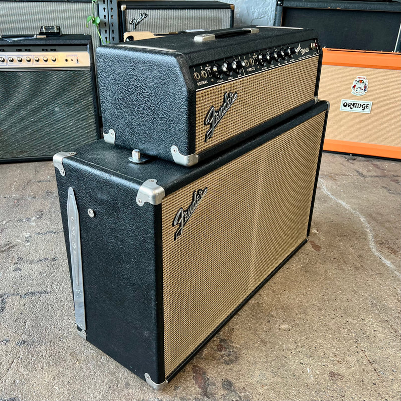 1965 Fender Band-Master with 2 x 12 Cabinet