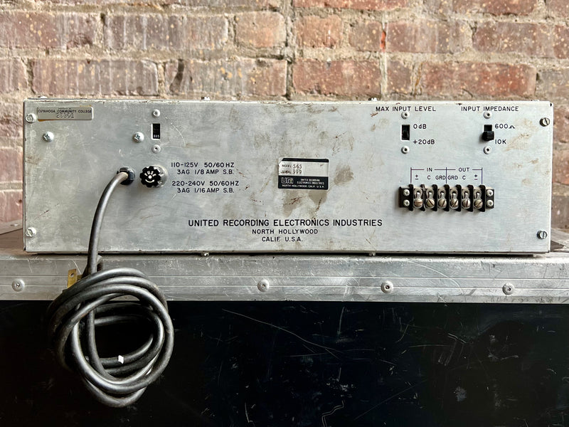 Ca. 1980 Urei Universal Audio 565 Filter Set